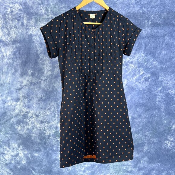 Bridge & Burn Navy & Orange  Dress Sz XS - Picture 1 of 3